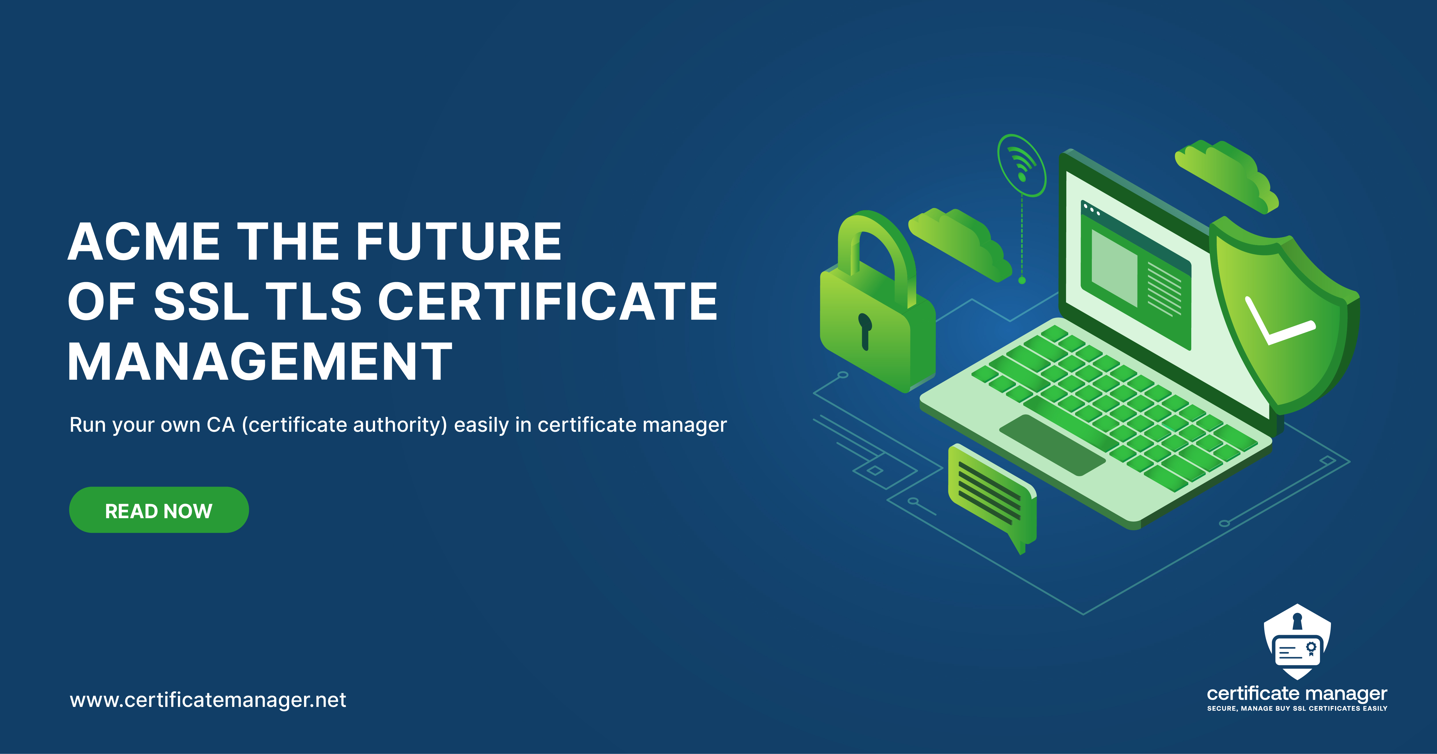Acme certificate management